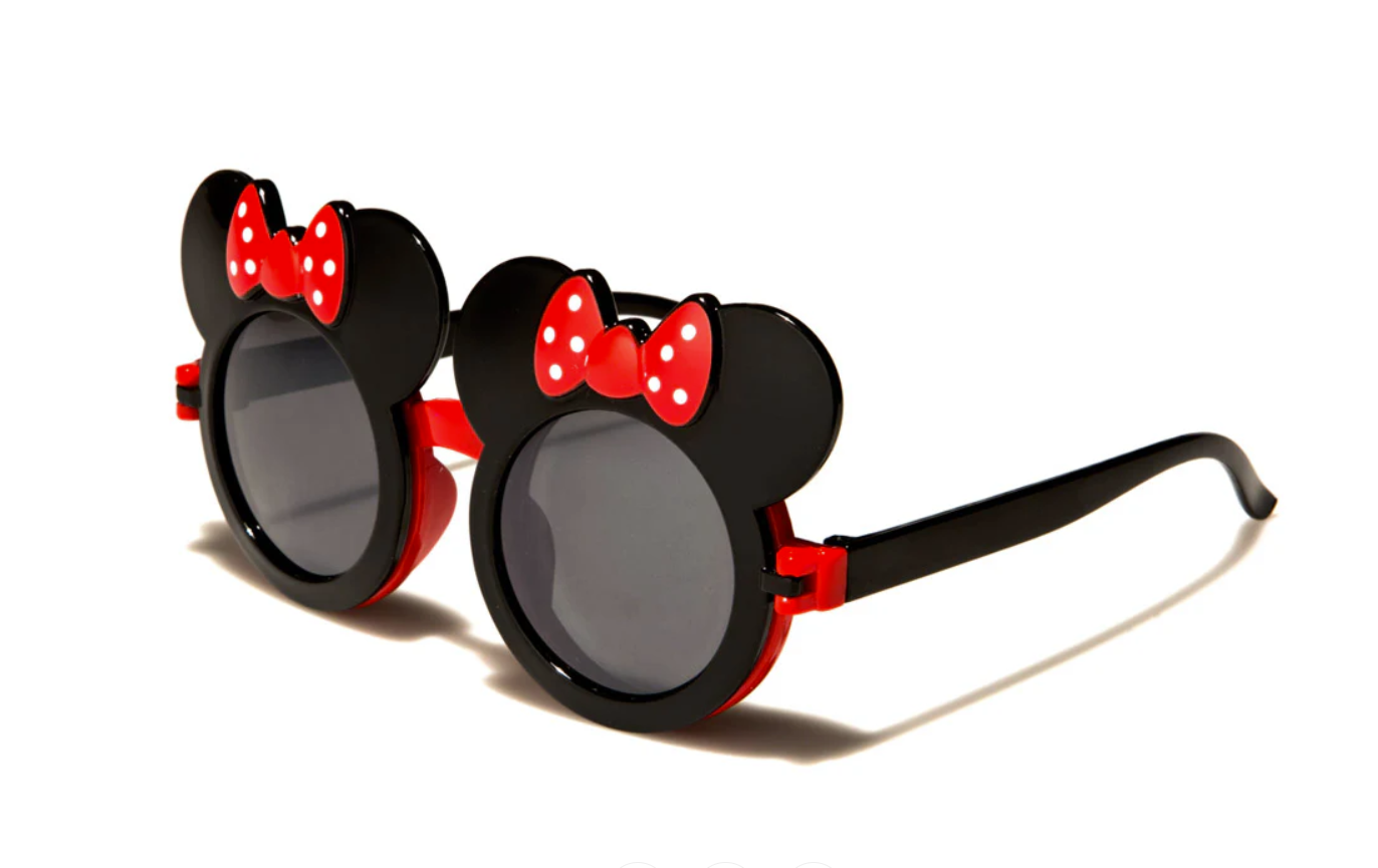 Mouse Ears Round Kids Sunglasses
