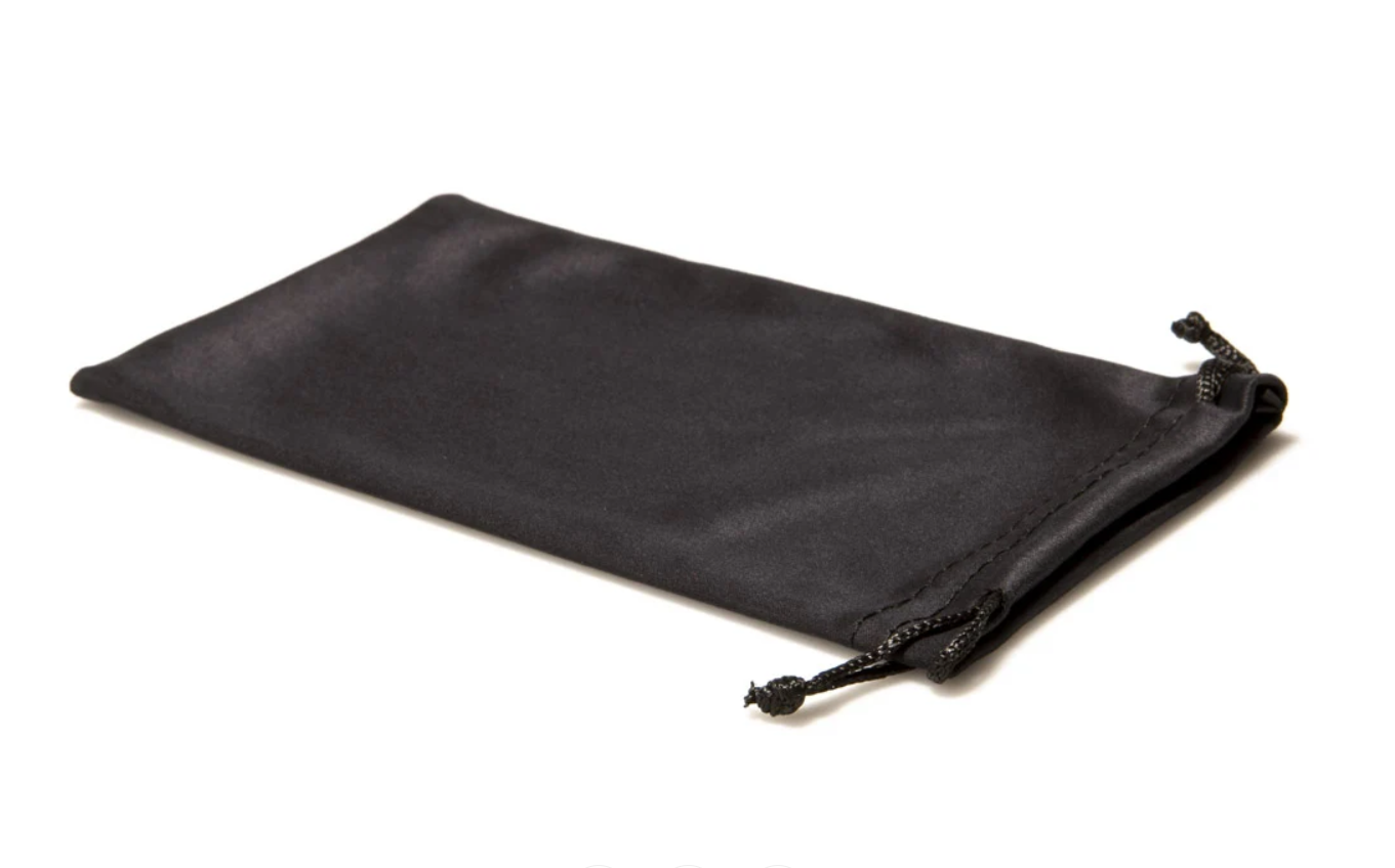 Black Microfiber Eyewear Pouches