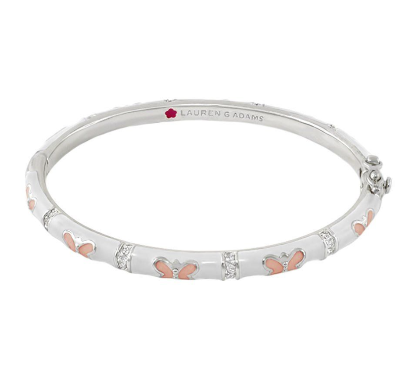 LGA Butterfly Stackable Bangle Bracelet