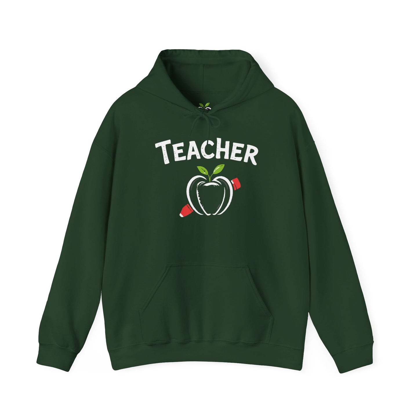 Teacher Hoodie — Classic "Teacher" Crew Pullover for Educators