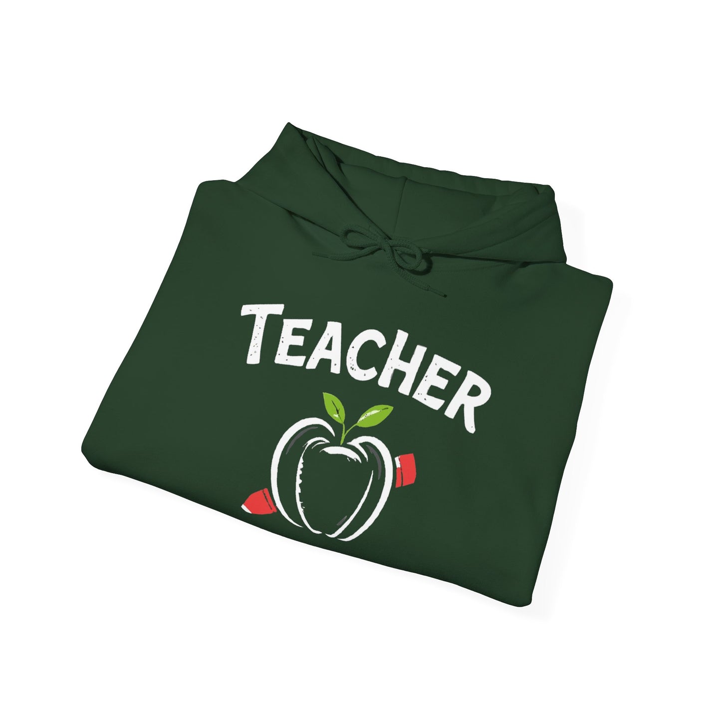 Teacher Hoodie — Classic "Teacher" Crew Pullover for Educators