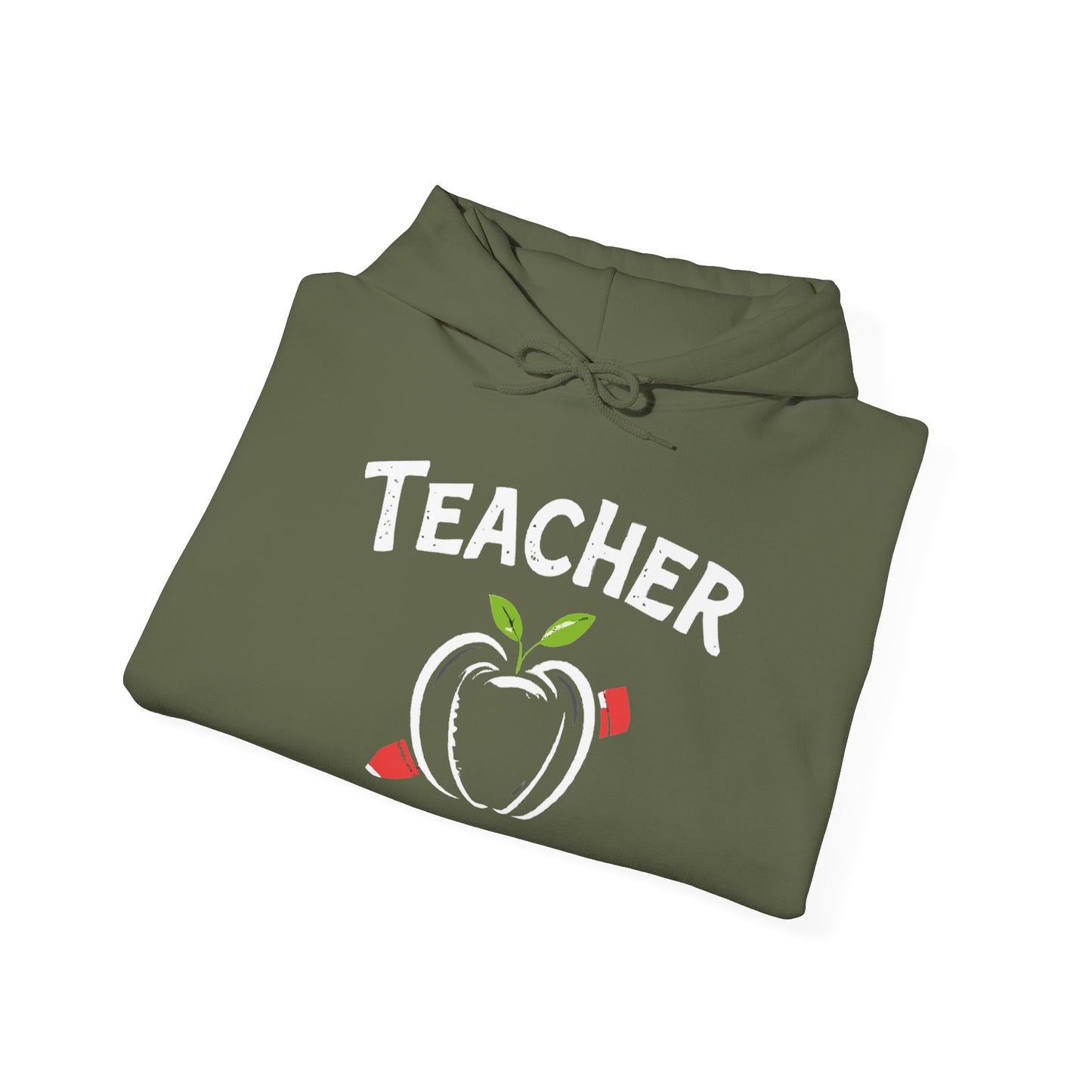 Teacher Hoodie — Classic "Teacher" Crew Pullover for Educators