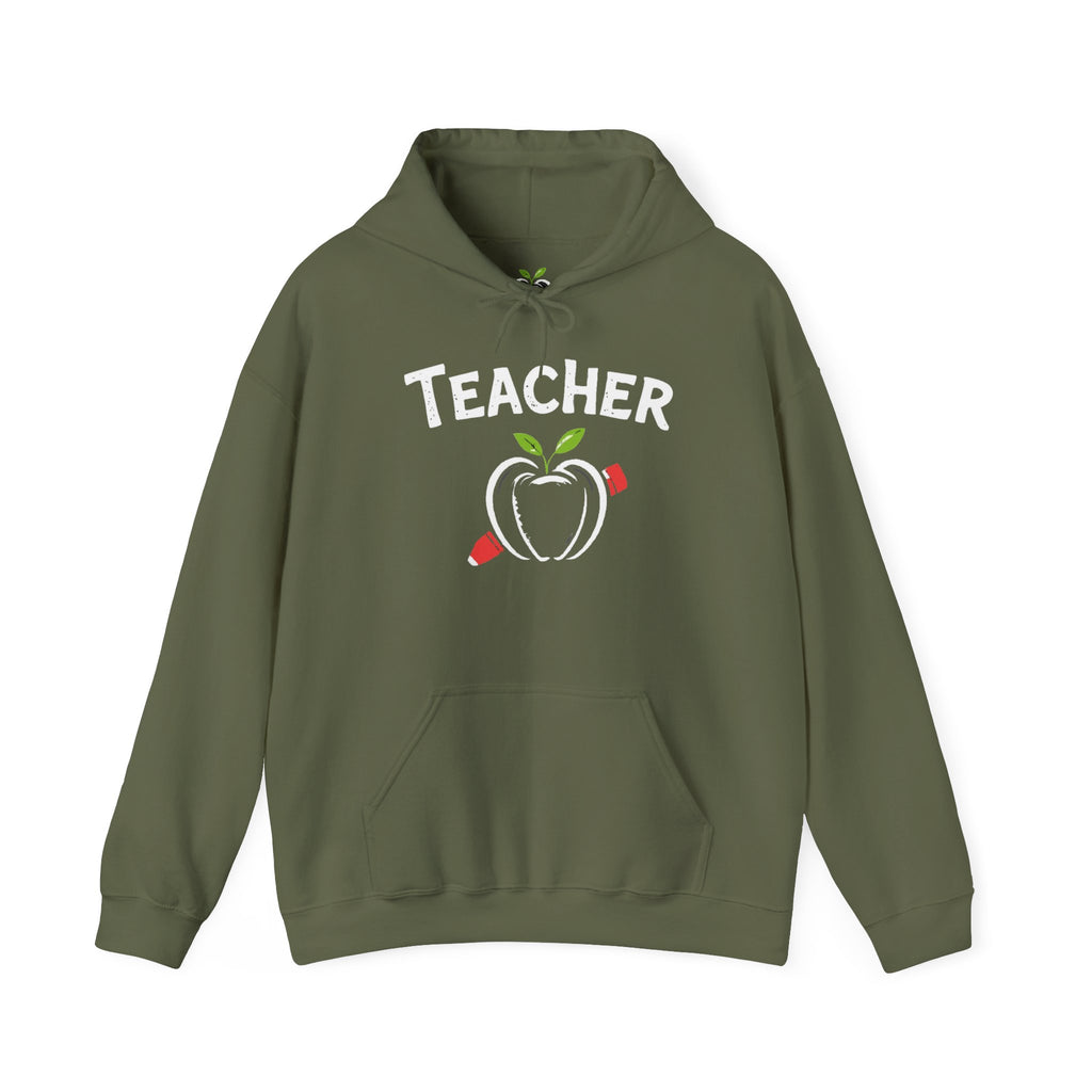 Teacher Hoodie — Classic "Teacher" Crew Pullover for Educators