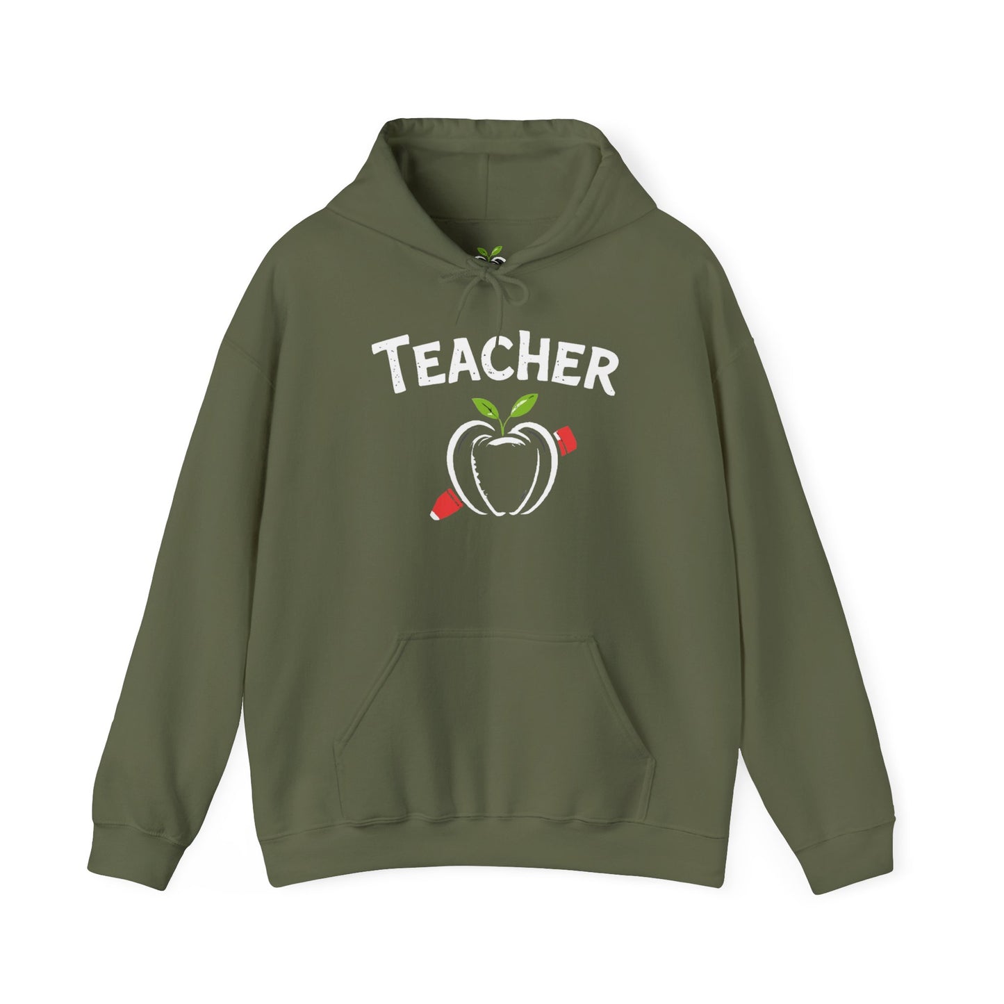 Teacher Hoodie — Classic "Teacher" Crew Pullover for Educators