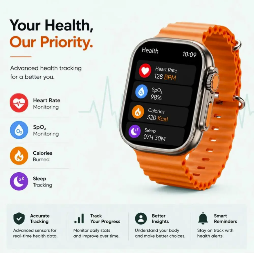 X9 Smart Watch with Wireless Earbuds Combo Set