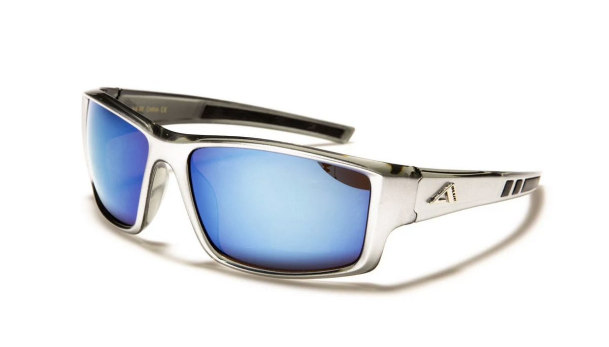 Arctic Blue Rectangle Sport Sunglasses