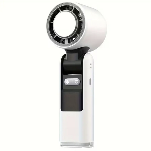 199-Speed Portable Turbo Fan | 4000mAh Rechargeable Cooling Fan with Semiconductor Technology