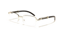 Rectangle Wood Professional Glasses