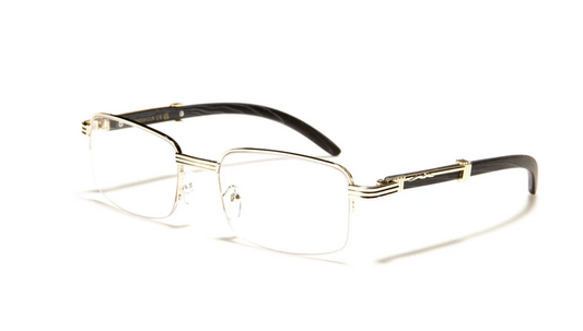 Rectangle Wood Professional Glasses