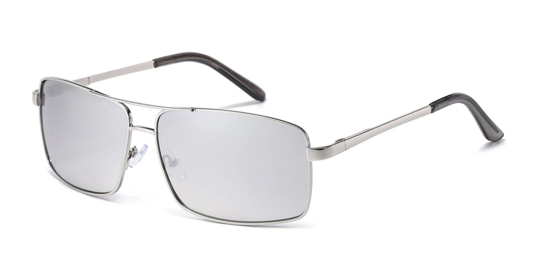 Air Force Rectangle Mirrored Men's Sunglasses