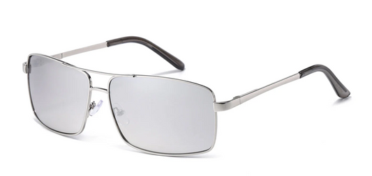 Air Force Rectangle Mirrored Men's Sunglasses
