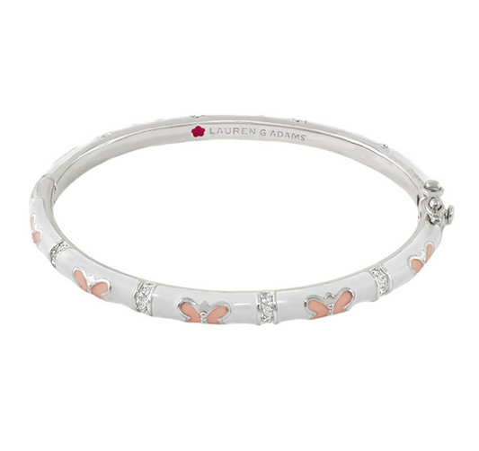 LGA Butterfly Stackable Bangle Bracelet